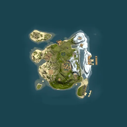 Rust map seed 2112163176, 2000x2000m top-down preview