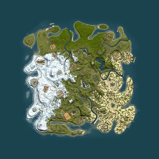 Rust map seed 1735700923, 4500x4500m top-down preview