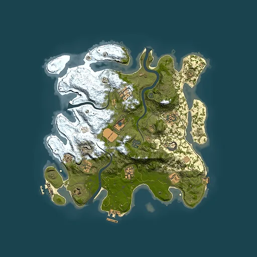 Rust map seed 792187576, 3500x3500m top-down preview