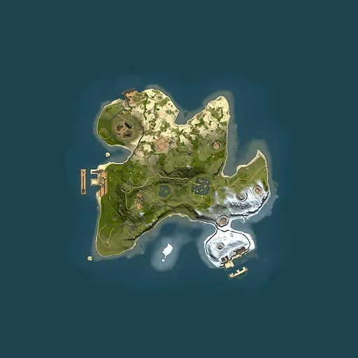 Rust map seed 1570883009, 2000x2000m top-down preview