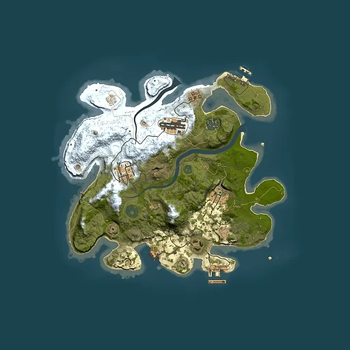 Rust map seed 1552629463, 3000x3000m top-down preview