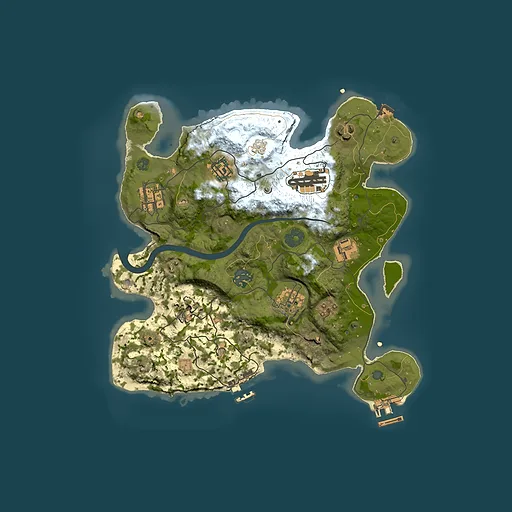 Rust map seed 1804311801, 3000x3000m top-down preview