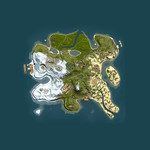 Rust map seed 1224806244, 2500x2500m top-down preview