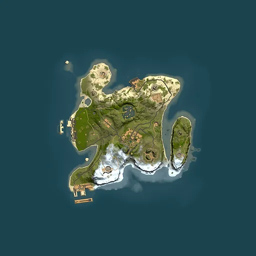 Rust map seed 94332311, 2000x2000m top-down preview
