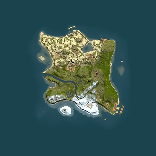 Rust map seed 2133580959, 2500x2500m top-down preview