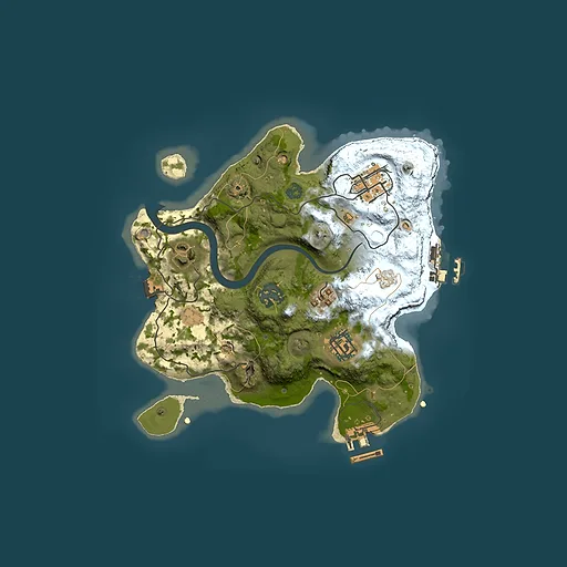 Rust map seed 1179310800, 2500x2500m top-down preview