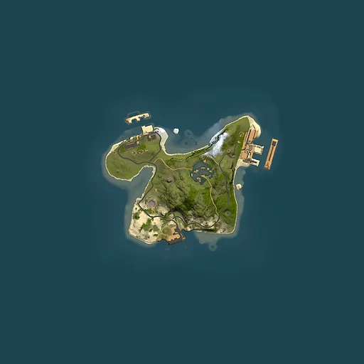 Rust map seed 888517396, 1500x1500m top-down preview