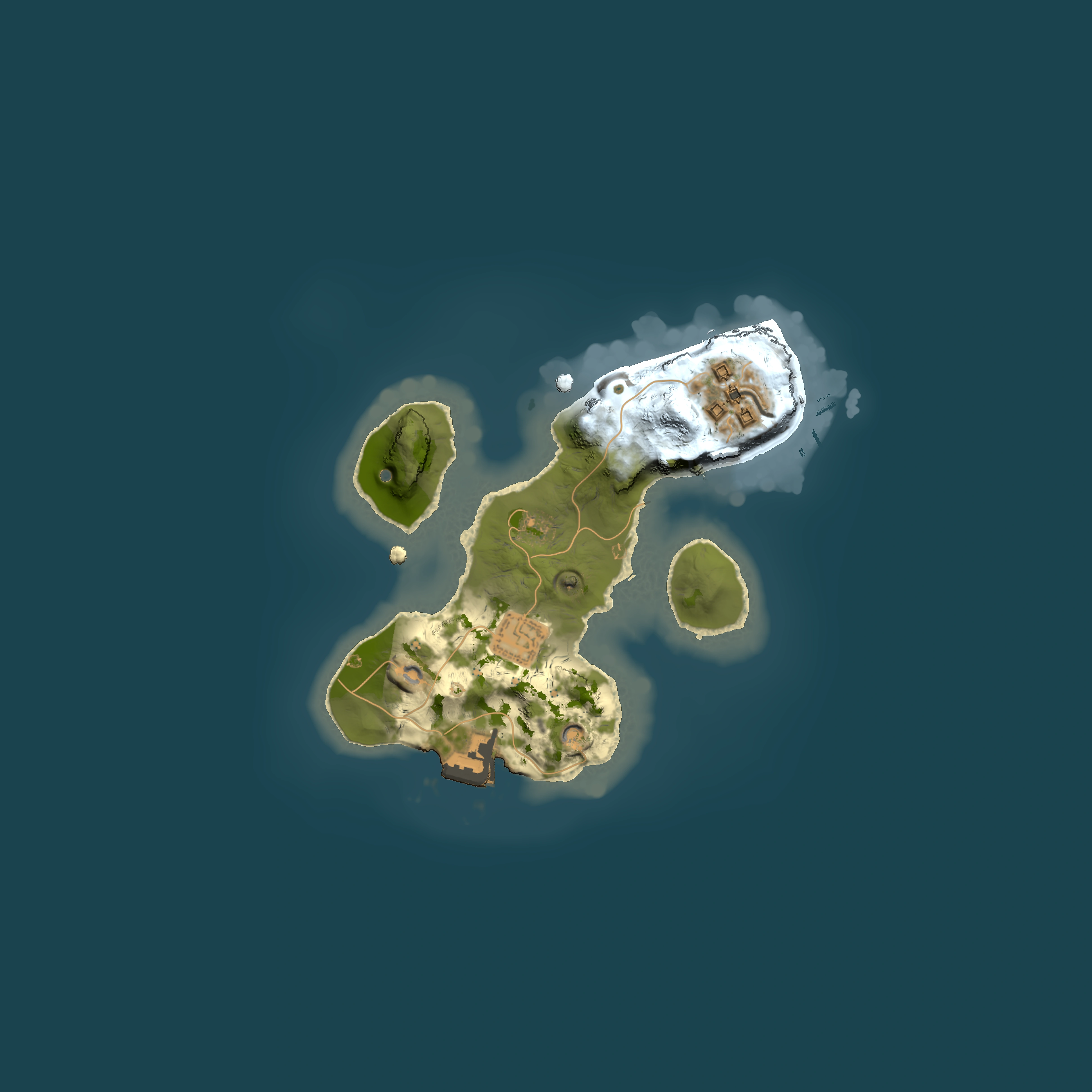 Full top-down render of Rust map seed 975624770, 1500x1500m