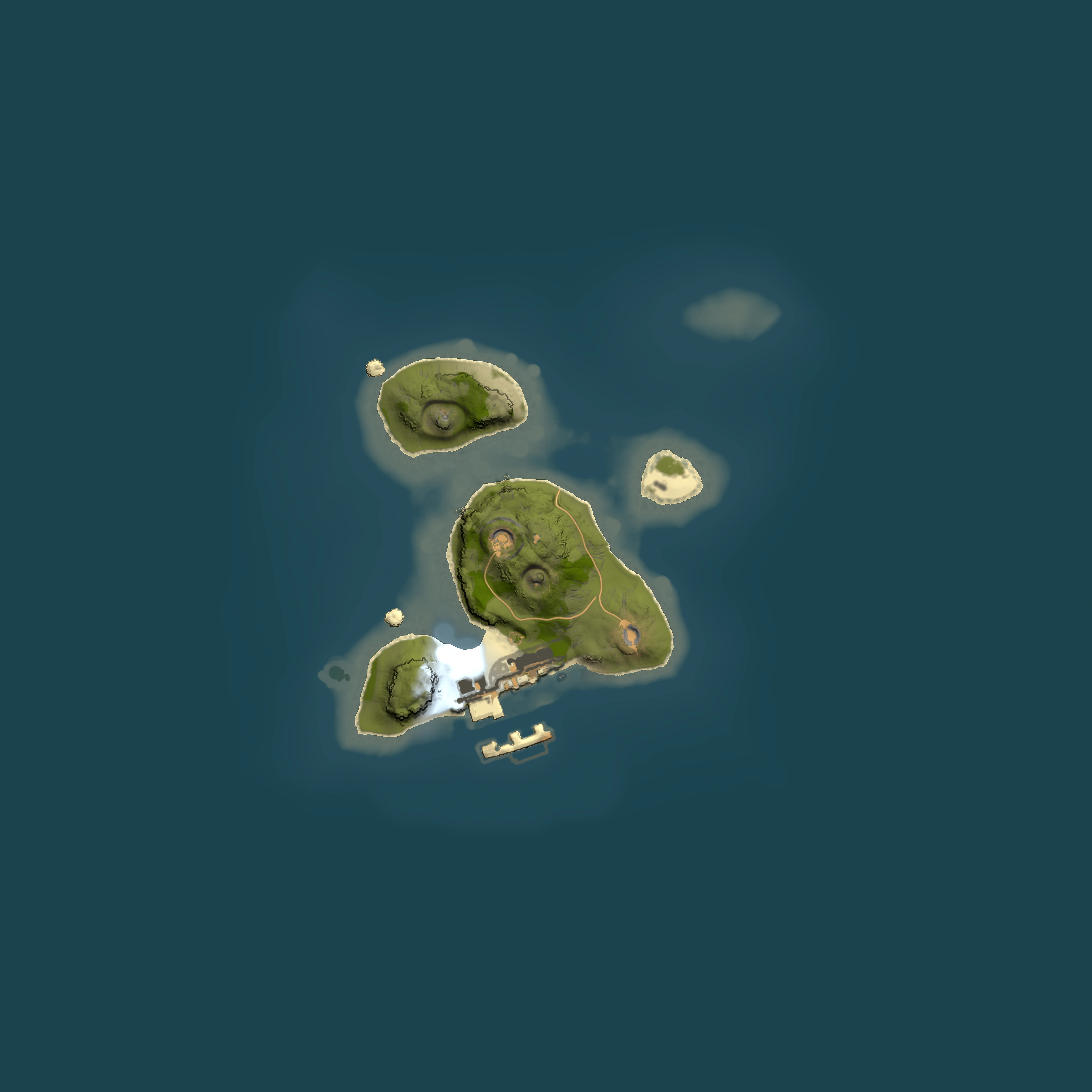 Full top-down render of Rust map seed 773923631, 1500x1500m