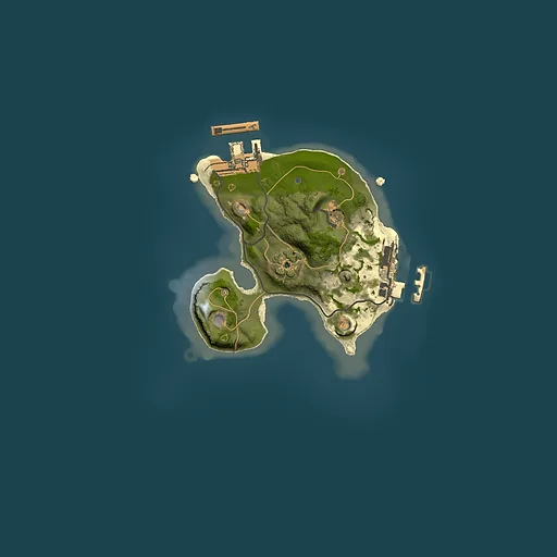 Rust map seed 484115109, 1500x1500m top-down preview