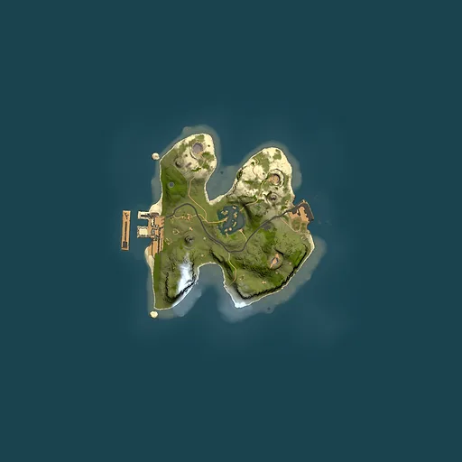 Rust map seed 9370865, 1500x1500m top-down preview