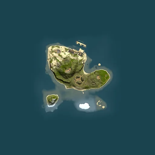 Rust map seed 1909813050, 1500x1500m top-down preview