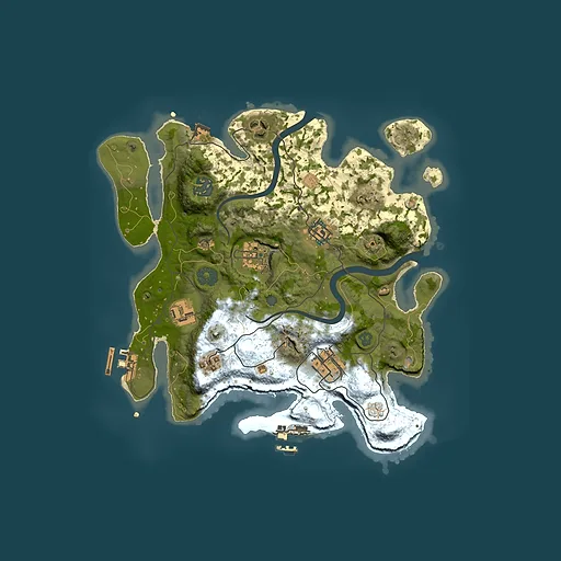 Rust map seed 962189513, 3000x3000m top-down preview