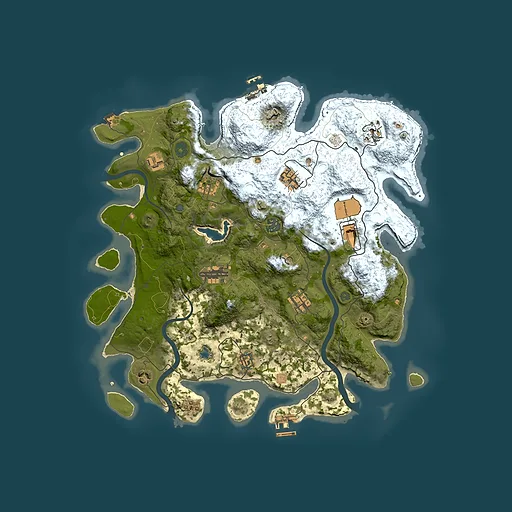 Rust map seed 1921933860, 4000x4000m top-down preview