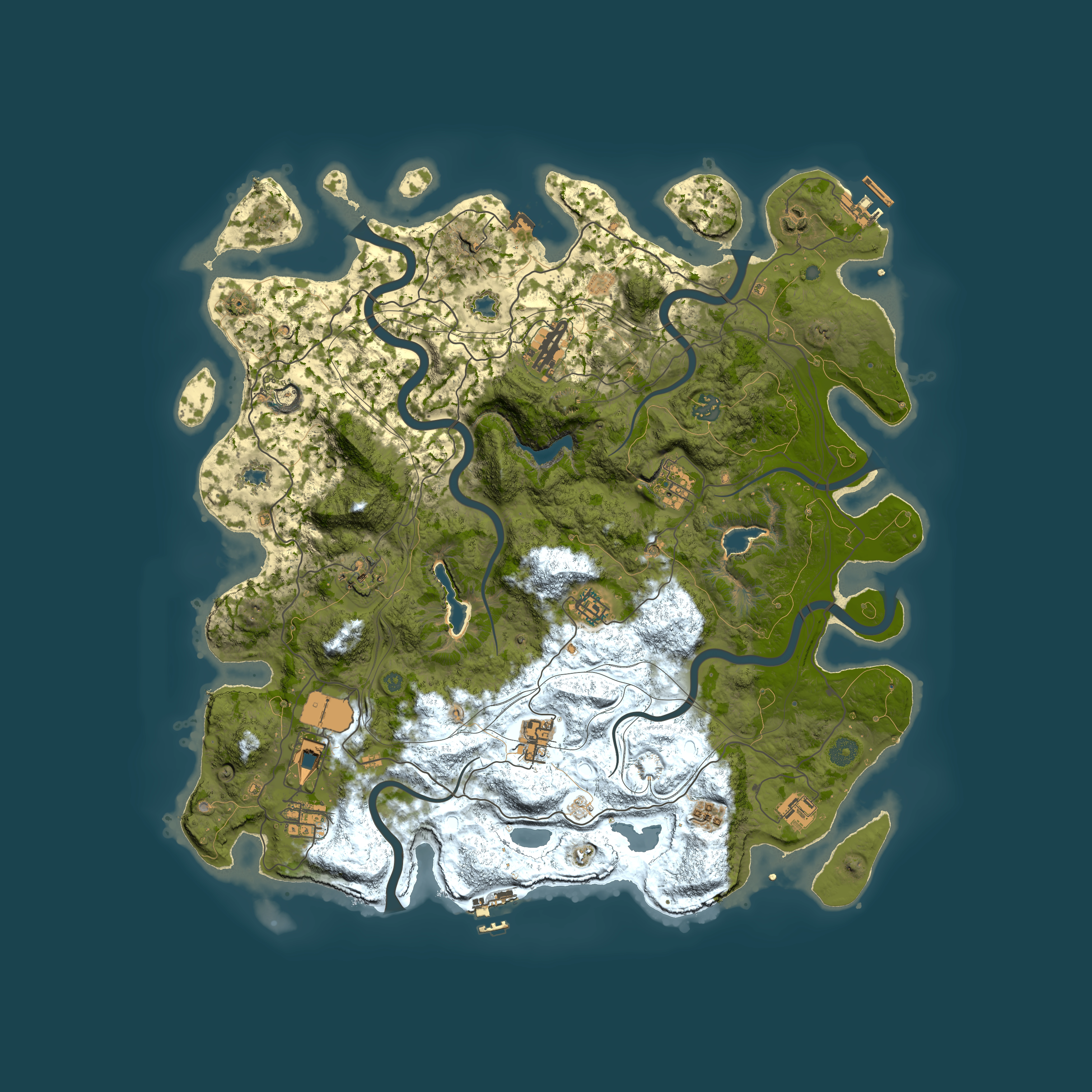 Full top-down render of Rust map seed 1744656498, 4500x4500m