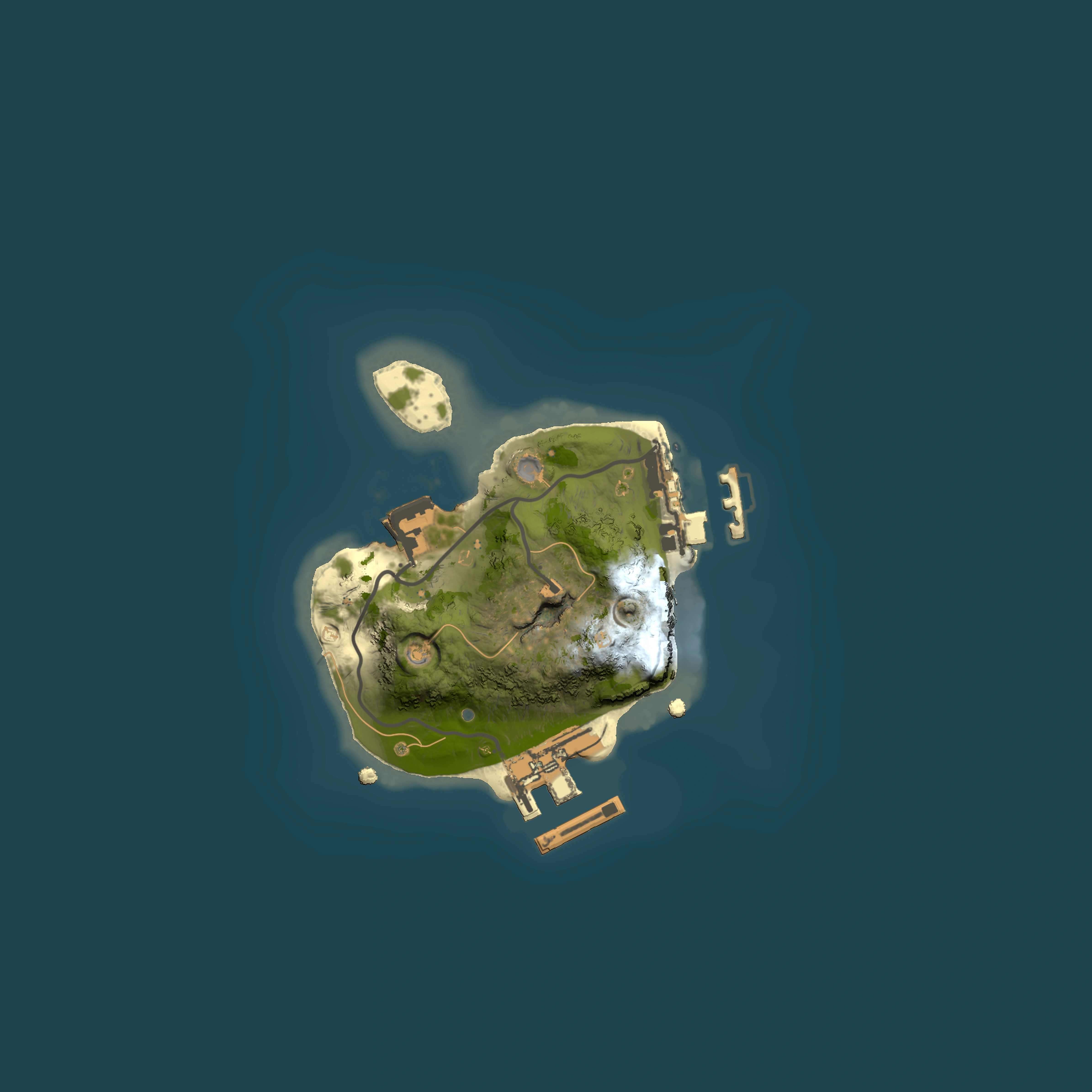 Full top-down render of Rust map seed 391063574, 1500x1500m