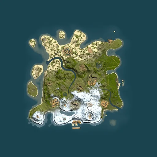 Rust map seed 2044672106, 3000x3000m top-down preview