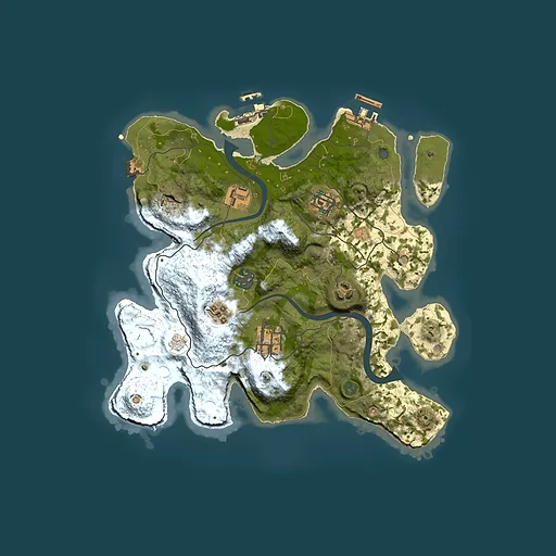 Rust map seed 2114349008, 3000x3000m top-down preview