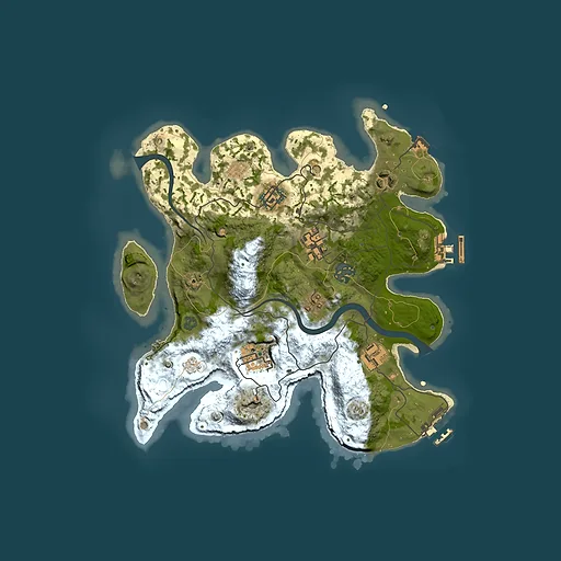 Rust map seed 1708504976, 3000x3000m top-down preview