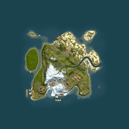 Rust map seed 67271082, 2500x2500m top-down preview