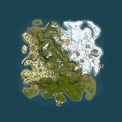 Rust map seed 1655861272, 4000x4000m top-down preview