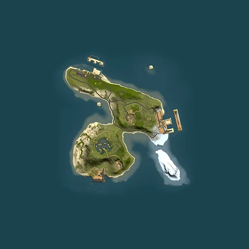 Rust map seed 949509817, 1500x1500m top-down preview