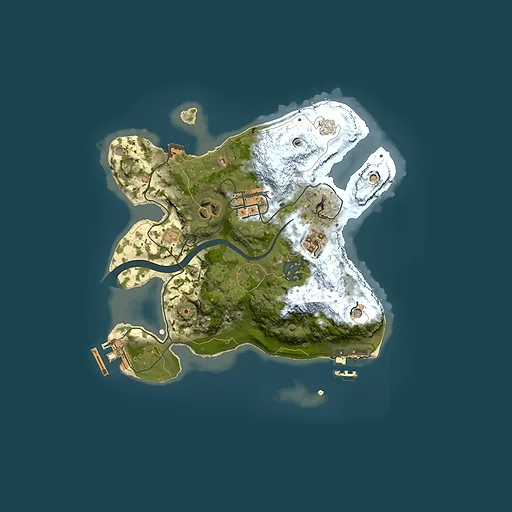 Rust map seed 1006454235, 2500x2500m top-down preview