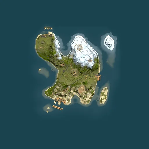 Rust map seed 1950418712, 2000x2000m top-down preview