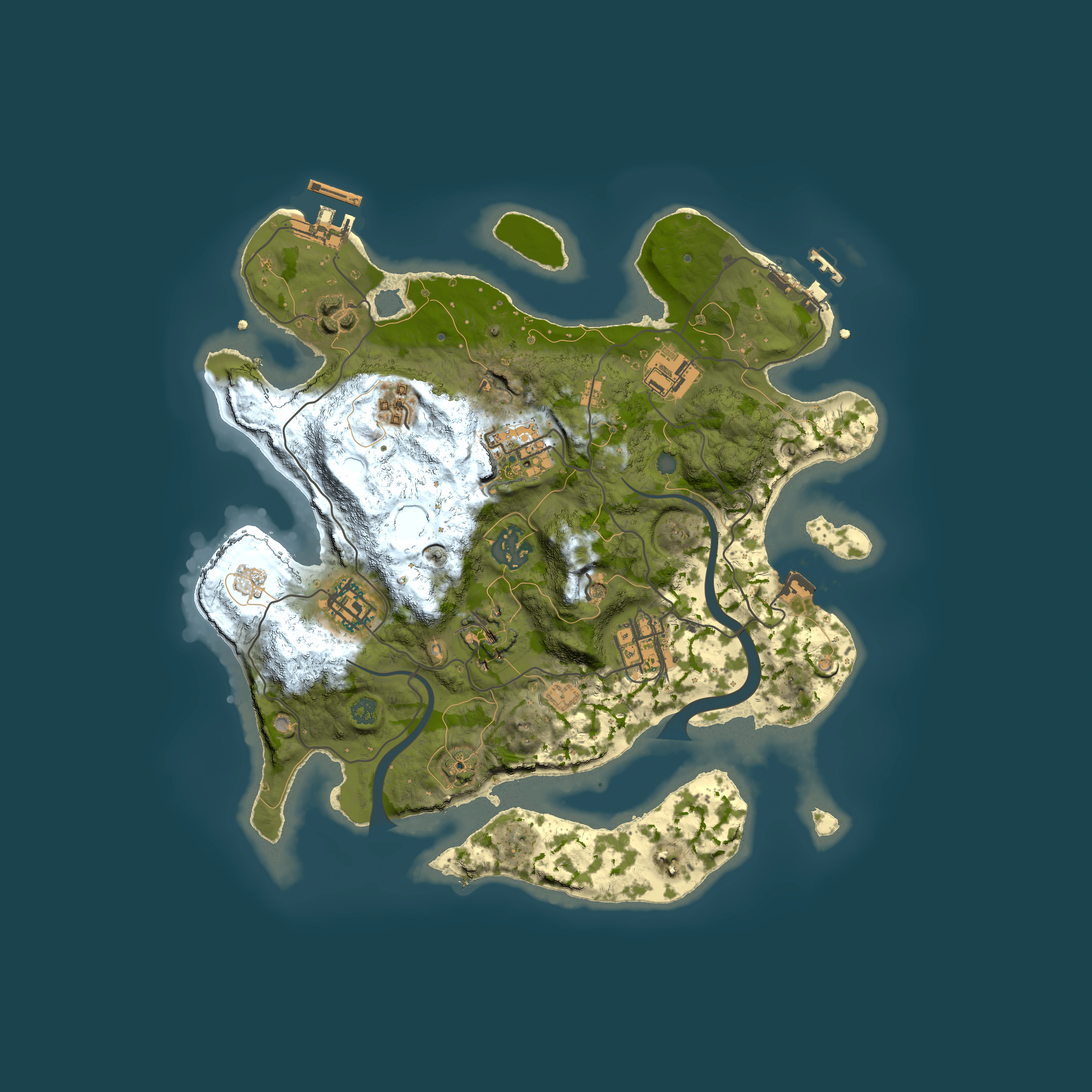 Full top-down render of Rust map seed 559181201, 3000x3000m