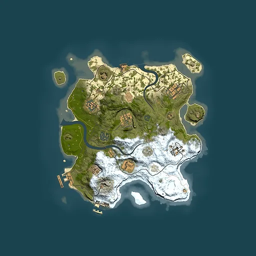 Rust map seed 1020104790, 3000x3000m top-down preview
