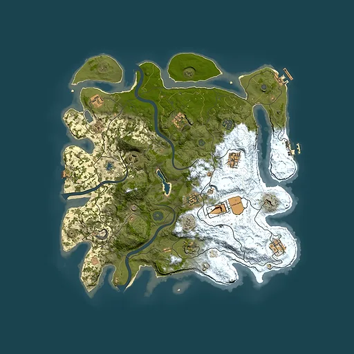 Rust map seed 1938646331, 4000x4000m top-down preview
