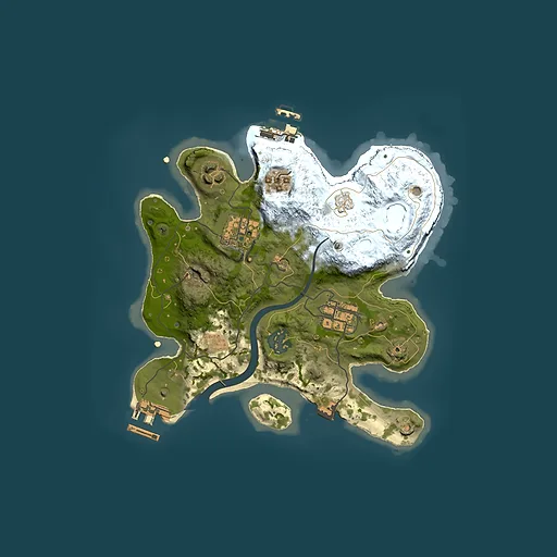 Rust map seed 2120067117, 2500x2500m top-down preview