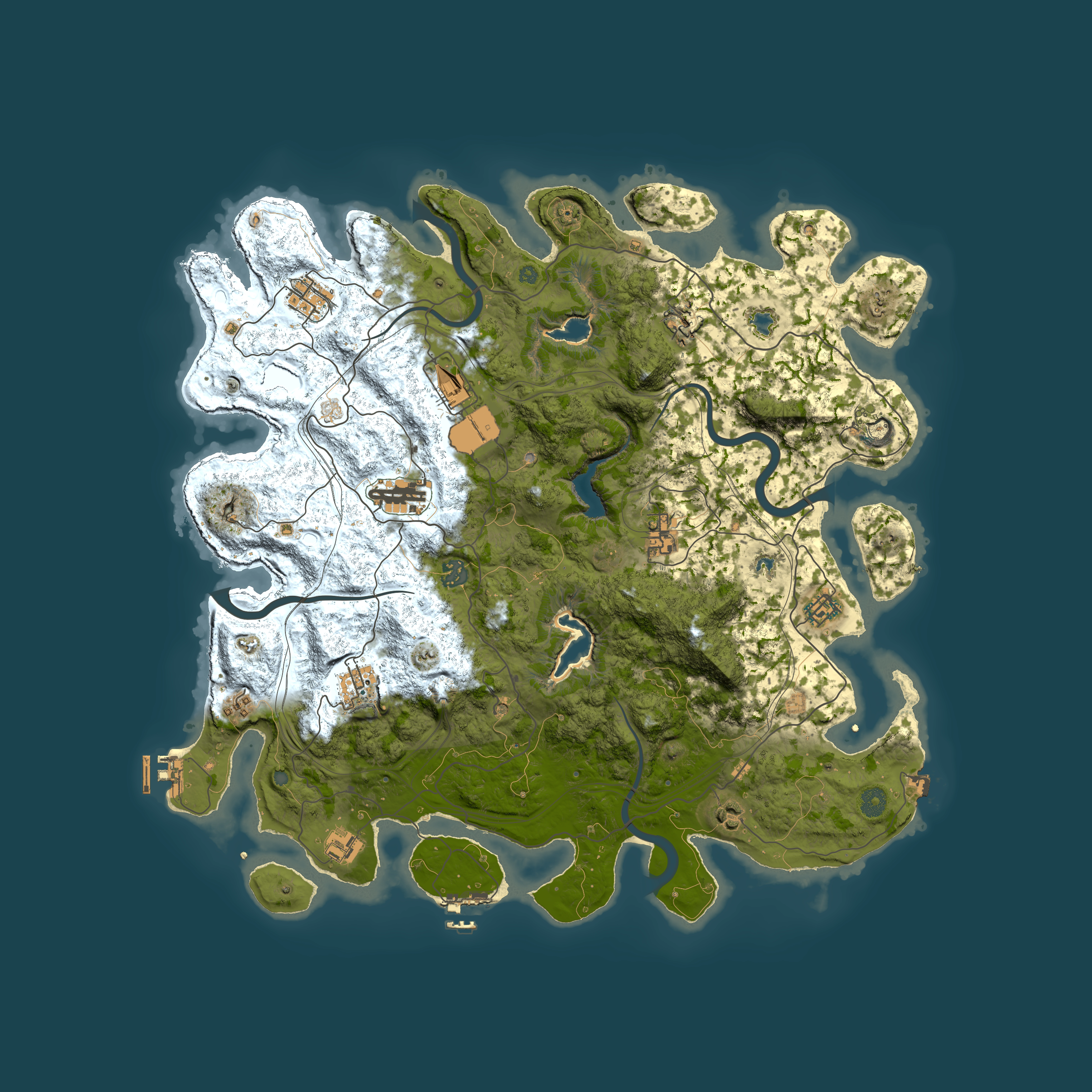 Full top-down render of Rust map seed 963242176, 4500x4500m
