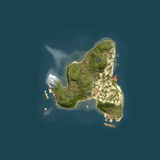 Rust map seed 1747413364, 2000x2000m top-down preview