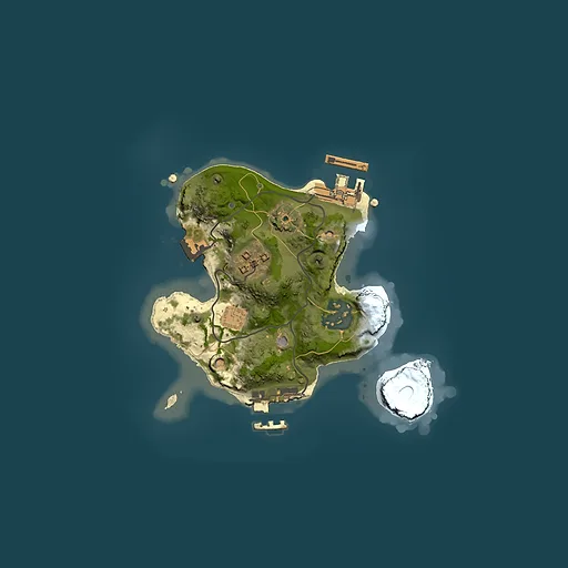 Rust map seed 15319076, 1800x1800m top-down preview