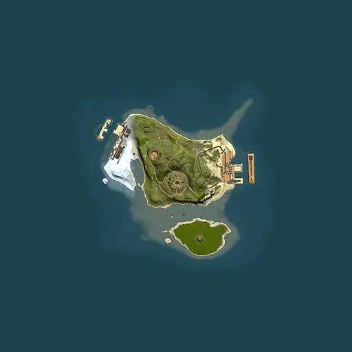 Rust map seed 1429481474, 1500x1500m top-down preview