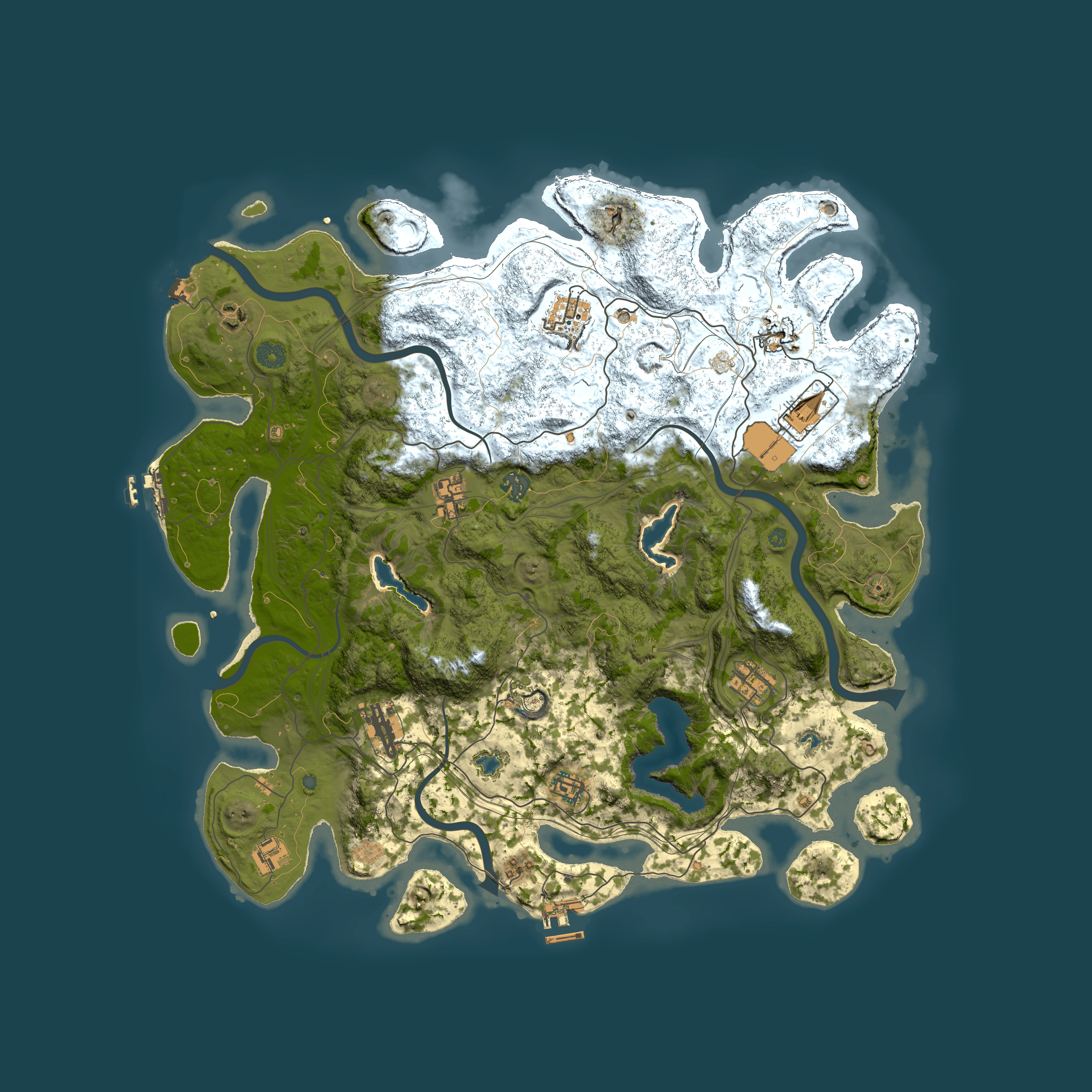 Full top-down render of Rust map seed 1751871756, 4500x4500m