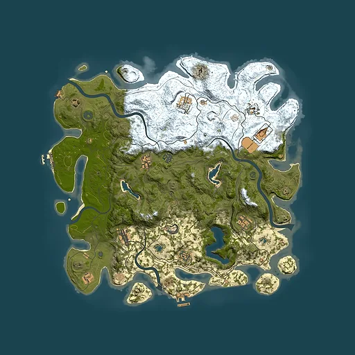 Rust map seed 1751871756, 4500x4500m top-down preview