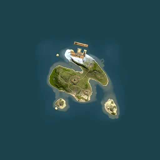 Rust map seed 964486471, 1500x1500m top-down preview