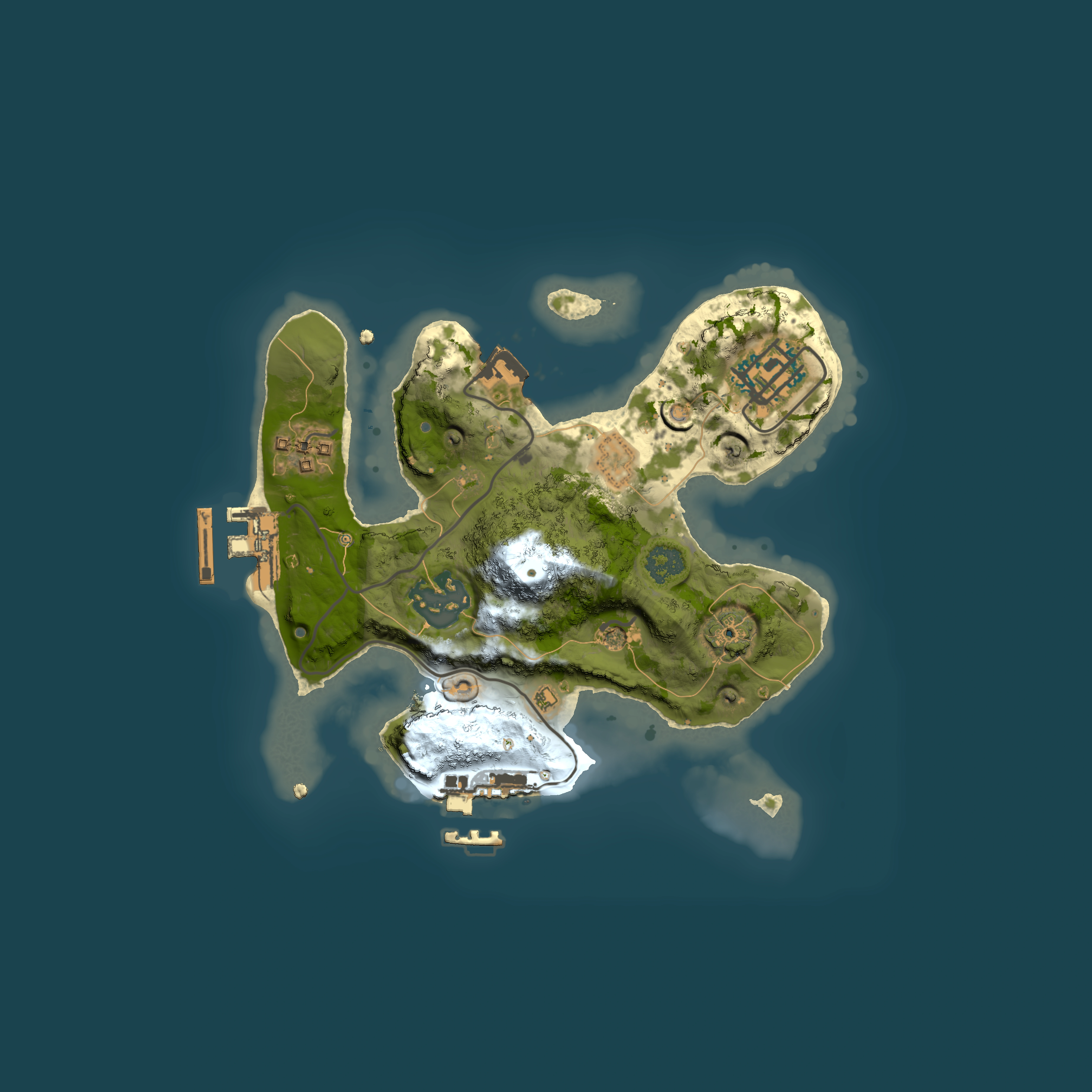 Full top-down render of Rust map seed 788842492, 2000x2000m