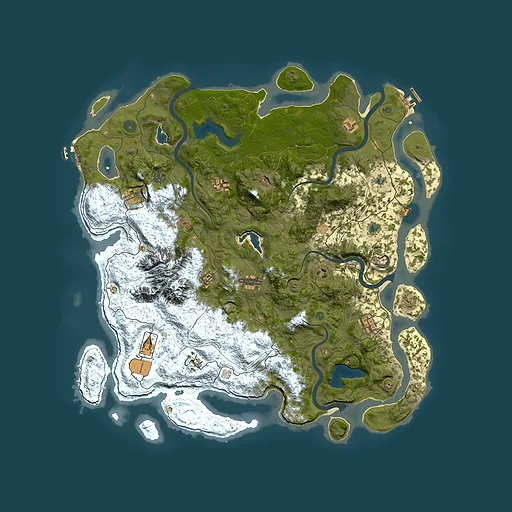 Rust map seed 1648039977, 5000x5000m top-down preview