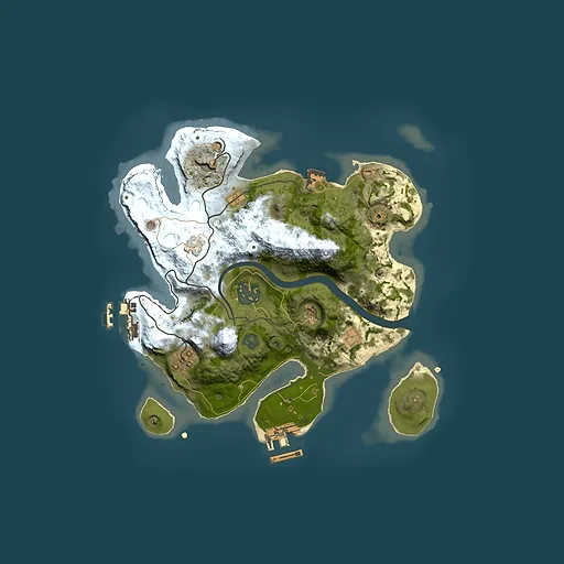 Rust map seed 1789222308, 2500x2500m top-down preview