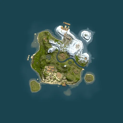 Rust map seed 1108718219, 2500x2500m top-down preview