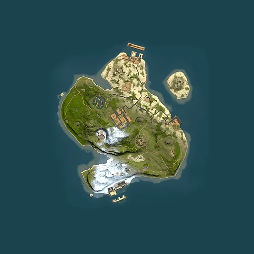 Rust map seed 841145544, 2000x2000m top-down preview