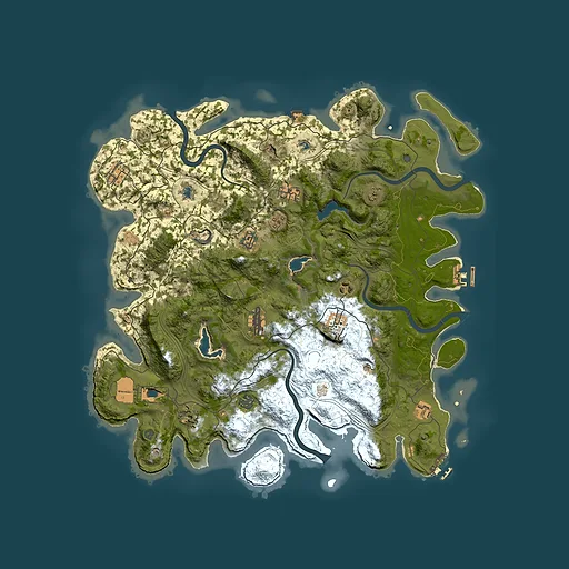 Rust map seed 962651779, 4500x4500m top-down preview