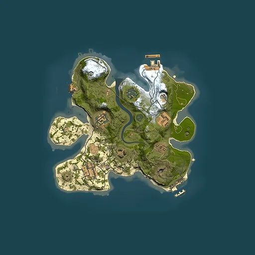 Rust map seed 1915513812, 2500x2500m top-down preview