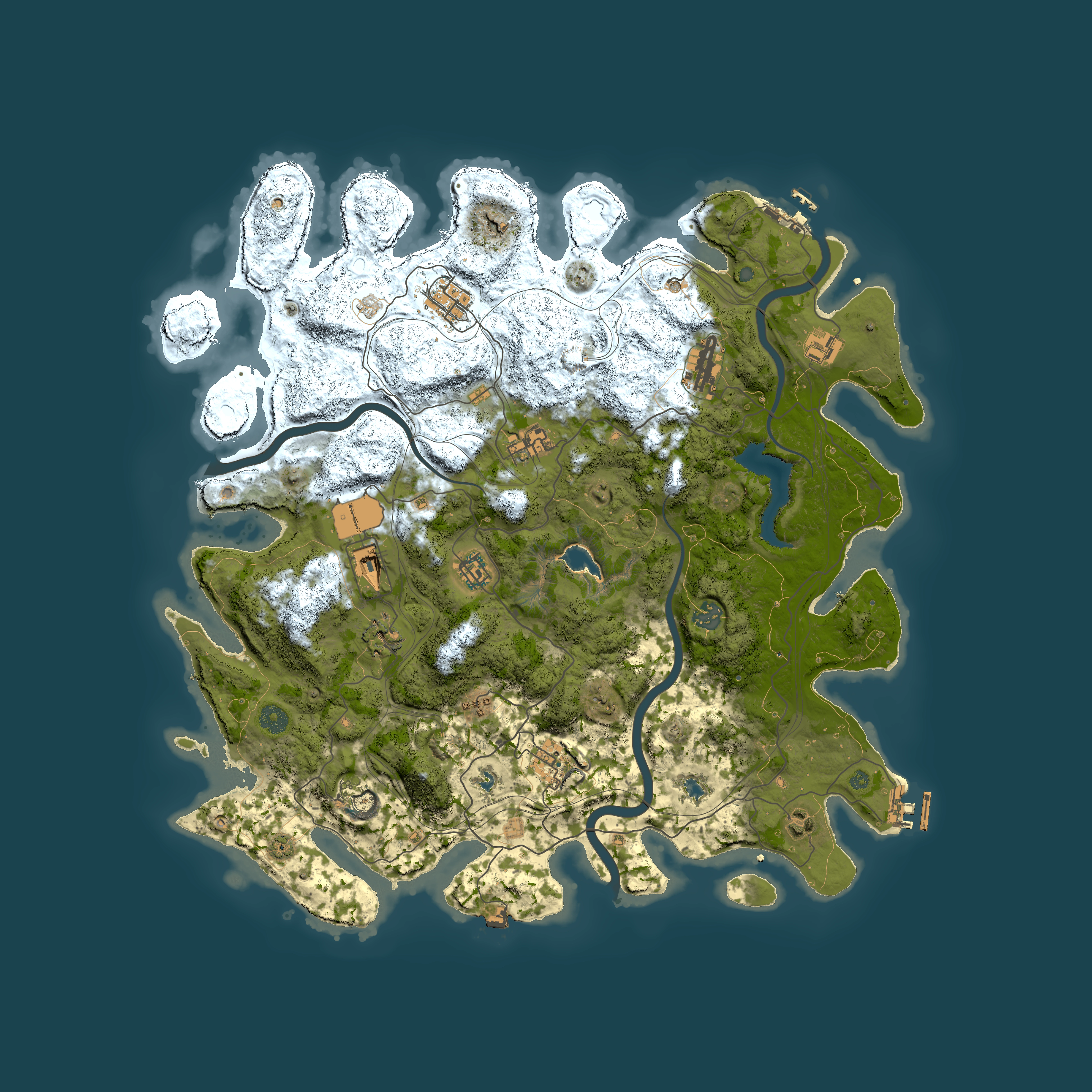 Full top-down render of Rust map seed 674468904, 4500x4500m