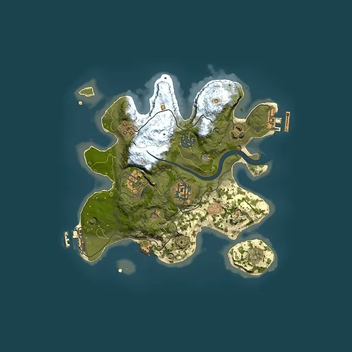 Rust map seed 1656402577, 2500x2500m top-down preview