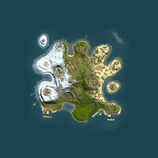 Rust map seed 1489573226, 2500x2500m top-down preview