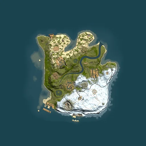 Rust map seed 1408102524, 2500x2500m top-down preview